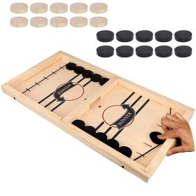 Fast Sling Puck Game; Desktop Slingpuck Board Toy Fast Track Speed Pucks Game Sling Foosball Slingsh