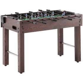 VEVOR Foosball Table, 48 inch Standard Size Foosball Table, Indoor Full Size Foosball Table for Home, Family, and Game Room