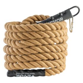 VEVOR 1.5"x25FT Gym Climbing Rope Fitness Strength Training Rope Home Exercise