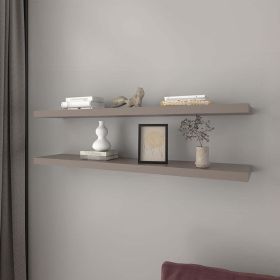 Floating Shelf Lyle, Living Room, Taupe