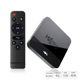 H96 mini H8 Android TV Box RK3228A Quad core 2+16 1+8GB Android 9.0 Dual Wifi 2.4G+5G Smart TV Box (Memory Flash: 1+8GB)