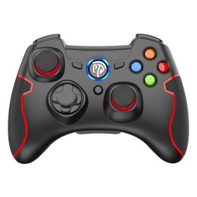 Wireless Gamepad PC Joystick Controller For PS3/Android TV Box/Phone/Nintendo Switch/PC Steam Windows 7 10 11 (Color: Red)