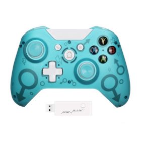 2.4G Wireless Game Controller For Xbox One Accessories Gamepad For Android Smart Phone/Steam PC Joystick For PS3 Controle Joypad (Color: Blue, Ships From: China)