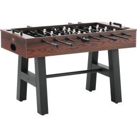 VEVOR Foosball Table, 55 inch Standard Size Foosball Table, Indoor Full Size Foosball Table for Home, Family, and Game Room (Board Thickness: Thick Plate with Cross Legs, size: 55 inch)